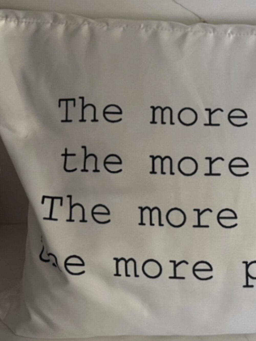 Dr. Seuss Silk Pillow - The More that You Read Quote